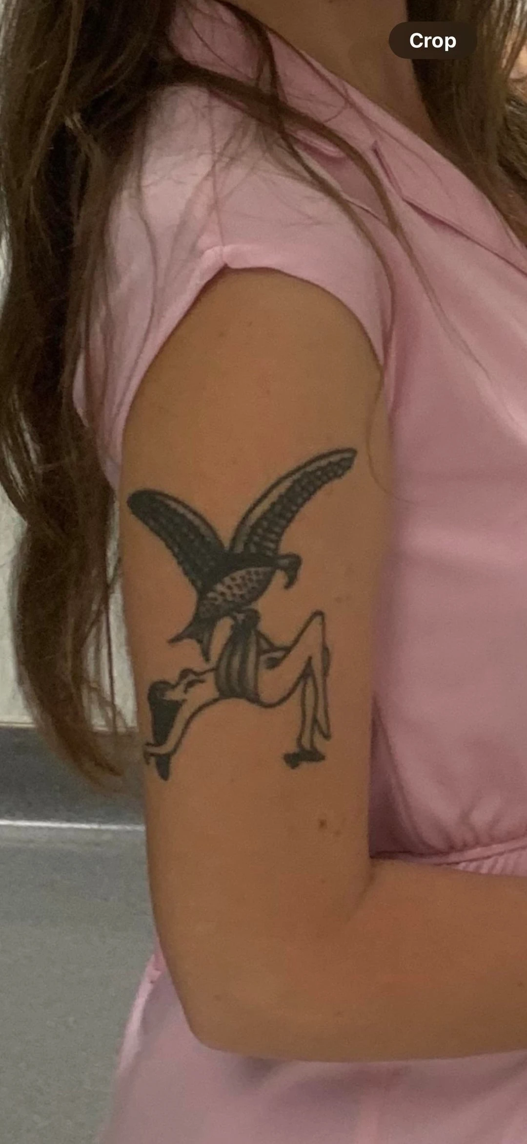 black tattoo before laser removal